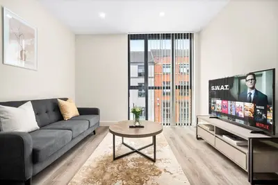 Image de Luxury 2 Bed Apartment - Smart Tv - Wifi - Jewellery Quarter