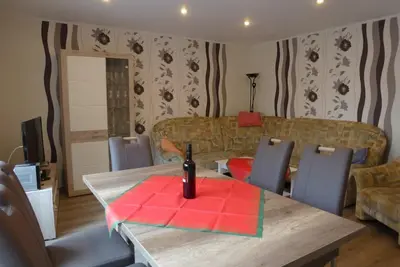 Image de Appartement 'Ferienwohnung Gisela Basche' avec terrasse privée, jardin partagé et Wi-Fi