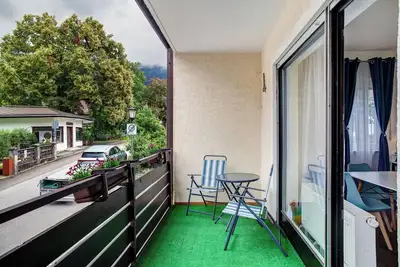 Image de Appartement \"Alpina\" avec vue sur les montagnes, terrasse partagée et Wi-Fi
