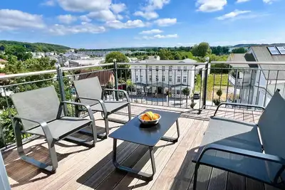 Image de Villa Wiederkehr Penthouse Rügen Living