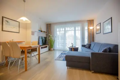 Image de Komfortplus Ferienwohnung mit 1 Schlafzimmer und Balkon im Obergeschoss