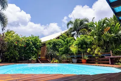 Image de Au jardin d’Éole - Villa bois avec piscine