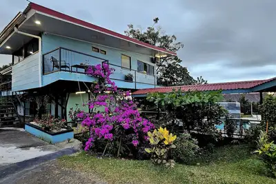 Image de Beautiful family-sized loft with pool, roomy balcony and spacious outdoor areas