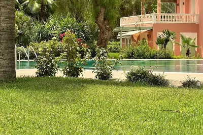 Image de Spacious 3-bedroom villa with WiFi, fitness room in beautiful Marrakech