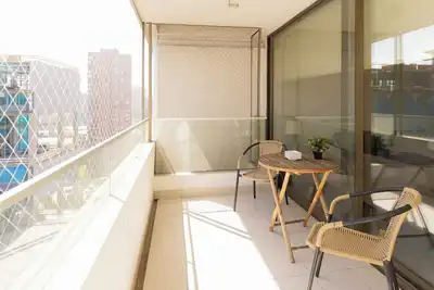 Image de Charming 2-bedroom apartment with Ac, WiFi in Parque Arauco