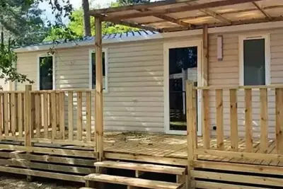 Image de Mobil-home ● Aufgehobene Terrasse