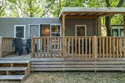 Image de Mobil home Comfort Xl 4 pièces 6 personnes Climatisé + Tv