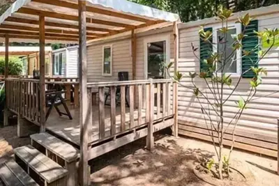 Image de Mobil home Comfort 2 pièces 2 personnes Climatisé + Tv