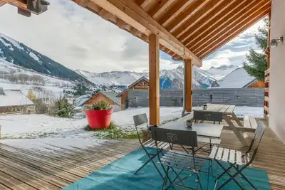 Image de Appartement \"L'escargot\" avec vue sur les montagnes, terrasse privée et Wi-Fi