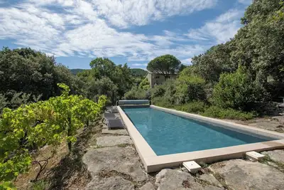 Image de Villa 'L'Elzède' avec vue sur les montagnes, piscine privée et Wi-Fi
