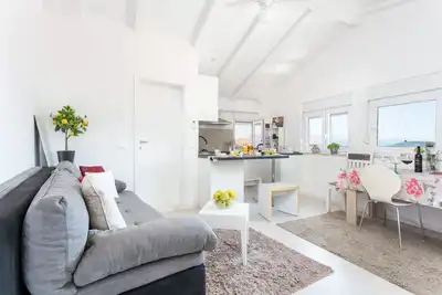 Image de Appartement d'une chambre avec air conditionné Slatine, Ciovo (A-23395-a)