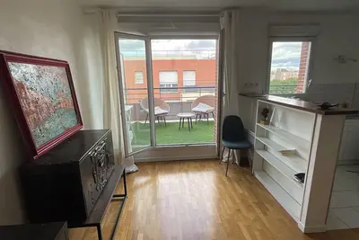 Image de Appartement Saint Ouen 42m2 +Terrasse \nProche ligne 13 et 14