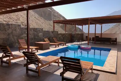 Spacious 3-bedroom and 2 bathroom home with private pool and patio and free Wi-Fi