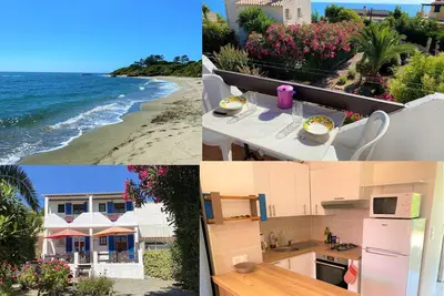 Image de Appart au calme à 50m d'une plage de sable fin (barbecue, jardins, terrasses)