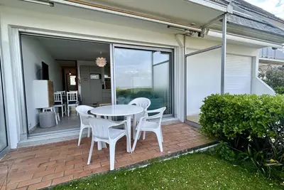 Appartement, vue sur la baie de Somme avec terrasse.