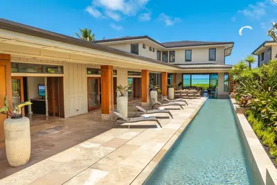 Image de Kailua Beachside by Gather: Beachfront Villa w/ Heated Pool & Ocean Views