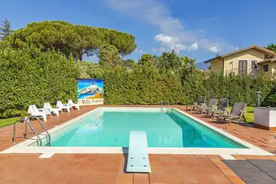 Image de Appartement 'Casa Vacanza Villa Romano' avec vue sur la mer, Wi-Fi et climatisation