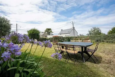 Image de 'Maison Familiale Kerlaho' avec vue sur la mer, jardin privé et Wi-Fi