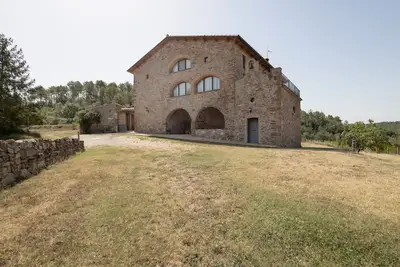 Image de Maison de campagne \"Mas Torigues\" avec vue sur les montagnes, piscine privée et Wi-Fi