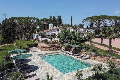 Image de Villa 'Masia Luxmarspa' avec vue sur la montagne, Wi-Fi et climatisation