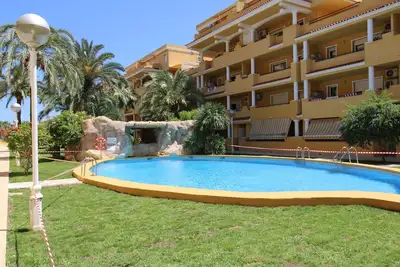 Image de Appartement \"Las Cascadas\" avec piscine privée, Wi-Fi et climatisation