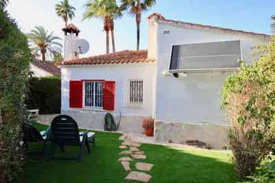 Image de Maison de vacances 'Viña Larga Carmen' avec vue sur la montagne, Wi-Fi