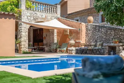 Image de Maison de vacances 'Ca'n Blanch' avec piscine privée, terrasse privée et Wi-Fi