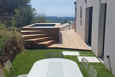 Image de Gîte & Spa l'ancienne vigne  avec piscine privative en Ardèche
