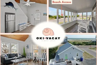 Image de Steps to the Beach Cottage: 2-bedroom 2nd Row Pet-Friendly Cottage
