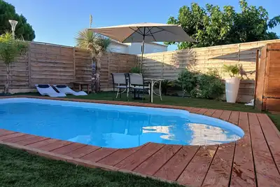 Image de Villa 110m2 avec piscine très bonne emplacement 10mn à pied plages et commerces