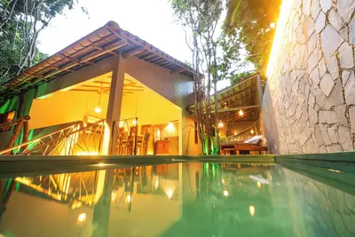 Image de Casa das Oliveiras Pipa com Piscina e Churrasqueira 3 Quartos, Sendo 2 Suítes