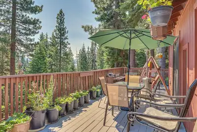 Image de 1 Mi to Beach: Peaceful Tahoe Vista Home w/ Decks!