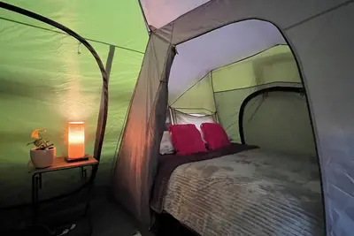 Image de Glamping en Puertecillo, Carpa Exclusiva Para 4p Full Equipada con Baño Privado