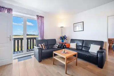 Image de Appartement \"4-raum Fw 4\" avec jardin partagé, balcon et Wi-Fi