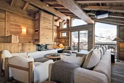 Image de Chalet de luxe 200m² sur piste avec spa, St Martin de Belleville, 10 pers