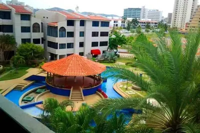 Image de Apartmento Cerca de la Playa con Piscina, Terraza, Wifi y Agua Permanente!