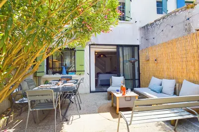 Image de À 750m des plages, jolie maison pour 4
