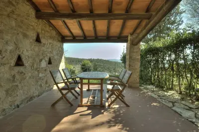 Image de Istrice joly logement dans le Chianti jardin piscine tennis et wifi