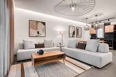 Image de Sophisticated Preveza Suite | Suite Sereno | 1 Bedroom | Outdoor Veranda with Private Hot Tub | Indoor & Outdoor Dining Area | Epirus