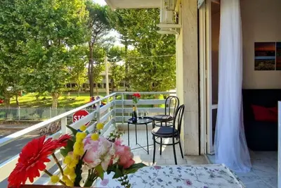 Appartement à Viareggio avec 1 chambres à coucher, 4 couchages