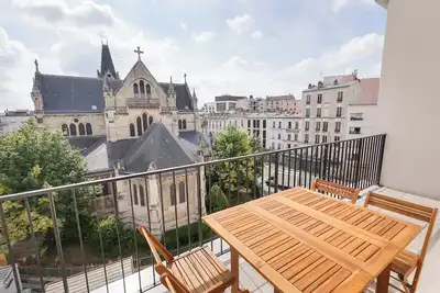 Image de Duplex neuf avec rooftop et garage. 8 lits. Paris centre 20 min