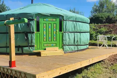 Image de Cozy Yurt in the heart of Tyrone countryside.