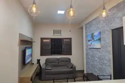Image de Kit 1 Quarto - Centro - Prox a Praia - Wifi - Smartv - Churrasqueira - Secador