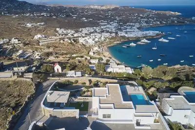 Image de Villa Jane Spacious 5-bedroom villa in awesome Mykonos with Pool, Wi-Fi, Ac