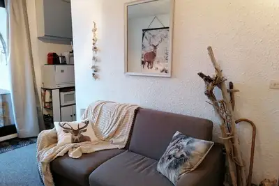 Image de Charmant studio 4 pers. avec balcon, proche télésiège Molanes à Pra-Loup 1500