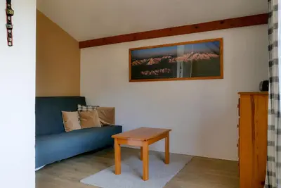 Image de Studio cabine calme avec balcon, parking, animaux acceptés, proche Richebourg