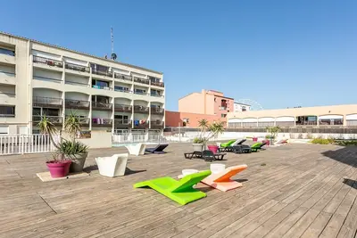 Image de Accès Piscine! Studio Climatisé proche de la Plage