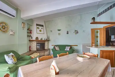 Image de Appartement 'La Casa Rosa' avec vue sur la mer, Wi-Fi et climatisation