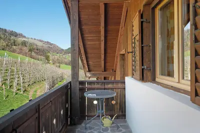 Image de Appartement \"Theresa\" avec vue sur les montagnes, jardin partagé et Wi-Fi