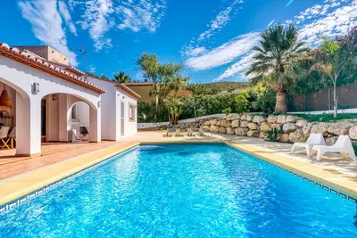 Villa 'Casa Las Lunas' avec vue sur les montagnes, Wi-Fi et climatisation